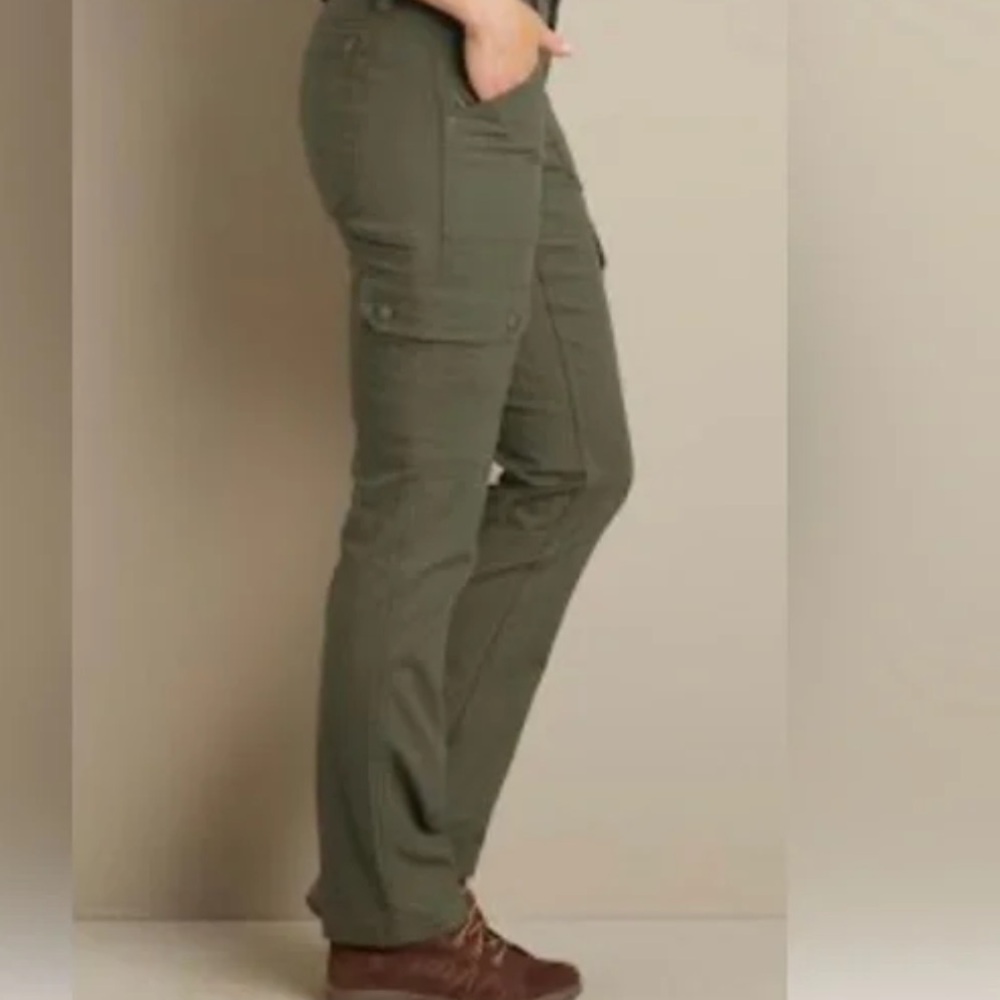 Women's DuluthFlex Fire Hose Slim Leg Cargo Pants olive sold out color